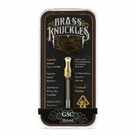 GSC Brass Knuckles Vape Cartridge