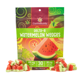 CannaBuddy Delta 8 Watermelon Wedges (600 mg Total Delta 8 THC)